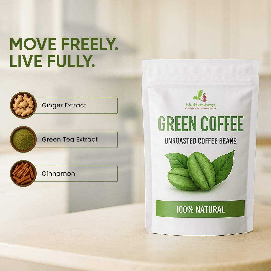 Green coffee beans