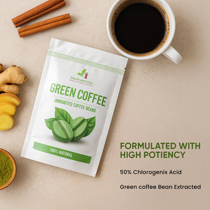 Green coffee beans