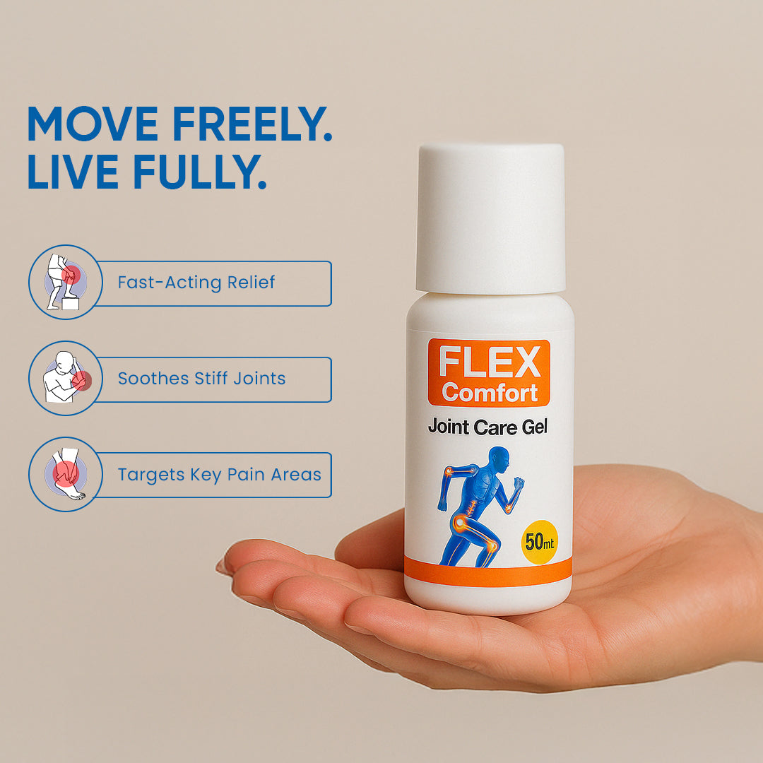 Flex comfort roll on gel
